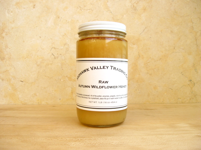 Raw Honey - Wildflower, Autumn - Mohawk Valley Trading Company
